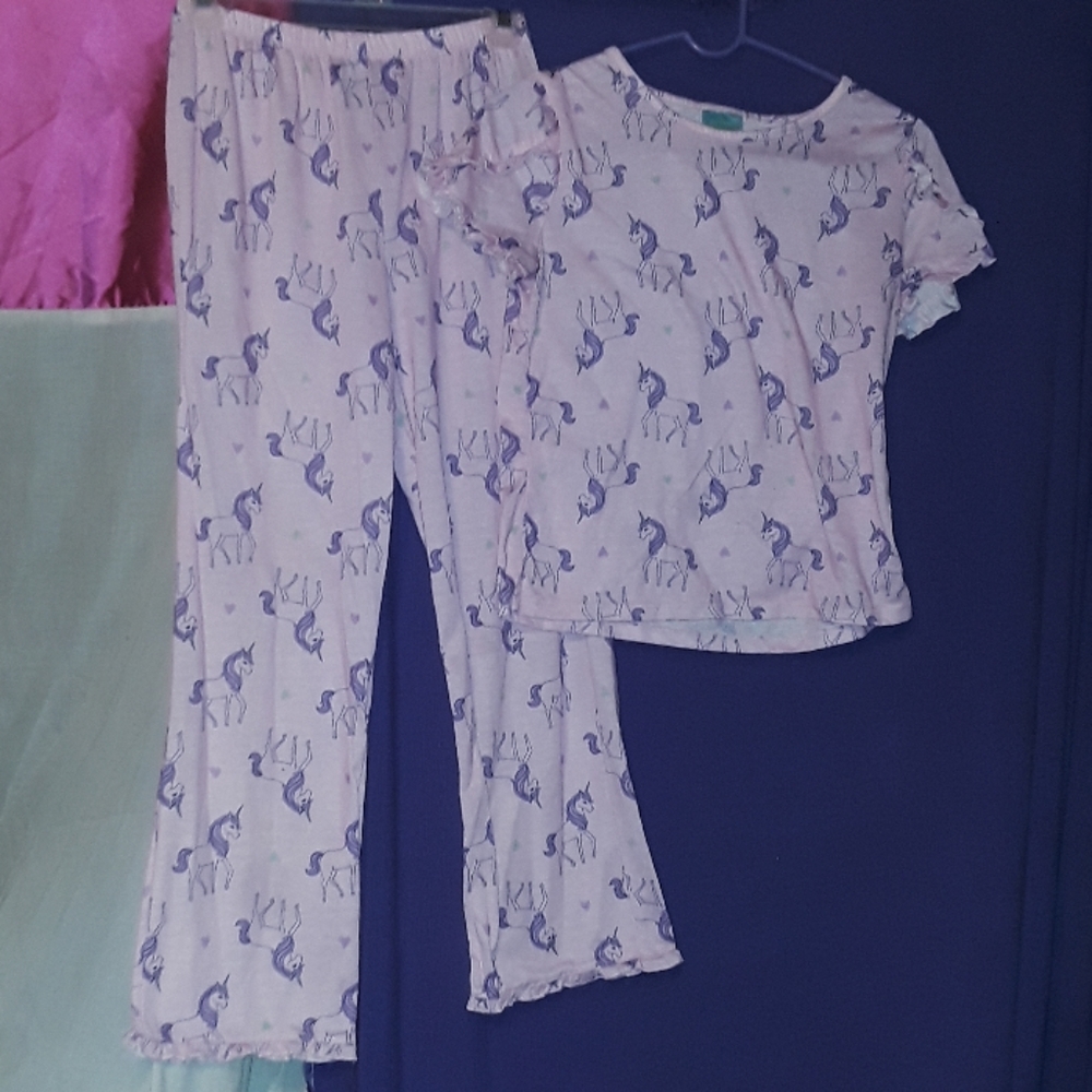 Bed Head PJ's pink unicorn Pajamas